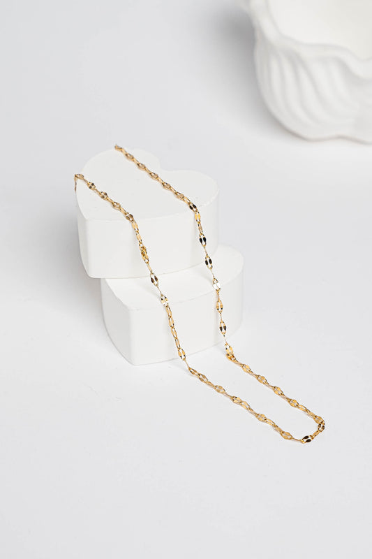 Nolita Gold Color Tarnish Resistant Steel Thin Chain Necklace