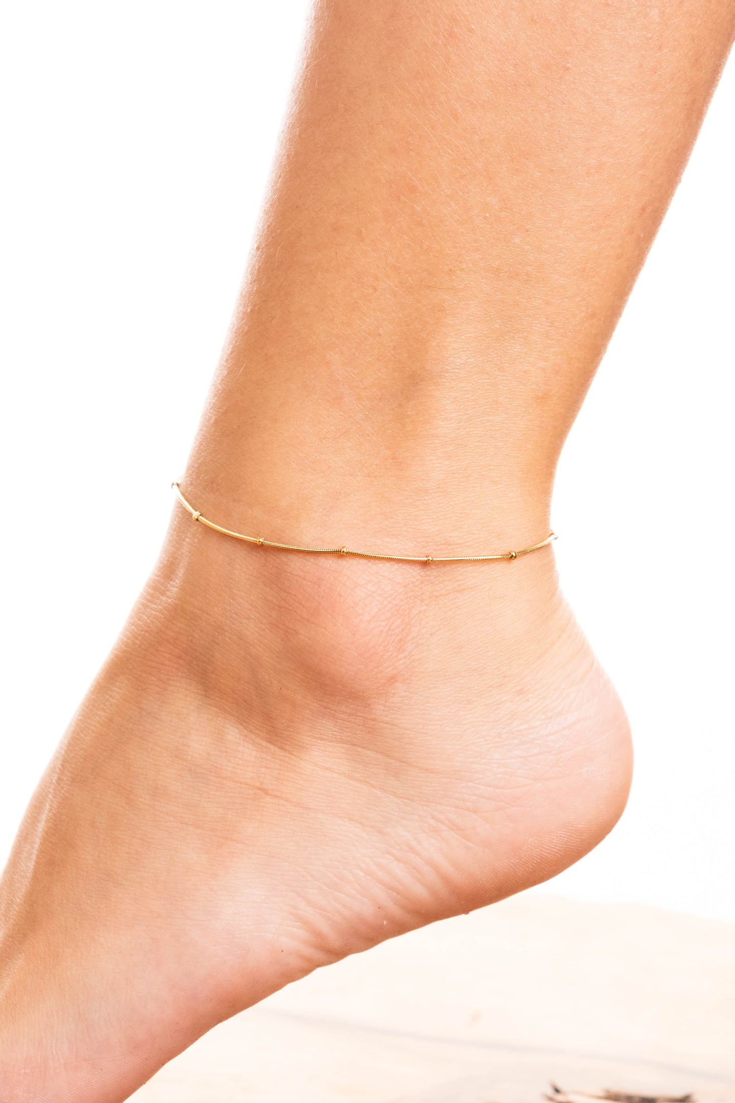 Osaka Tarnish Steel Dorika Chain Anklet